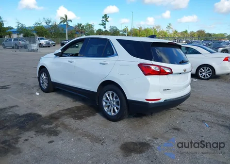 2020 Chevrolet Equinox Fwd Lt 1.5L Turbo из США, поврежденный, VIN 3GNAXKEV7LS501178